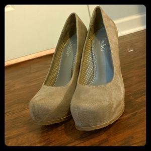 Candie's Suede Platforms
